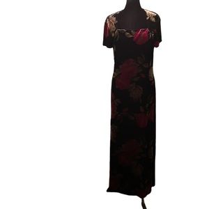 90s Y2k Boho Floral Dress